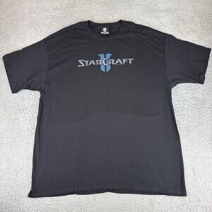 StarCraft 2‎ T-Shirt Men's 2xl Blizzard Wings Of Liberty Video Game Promo